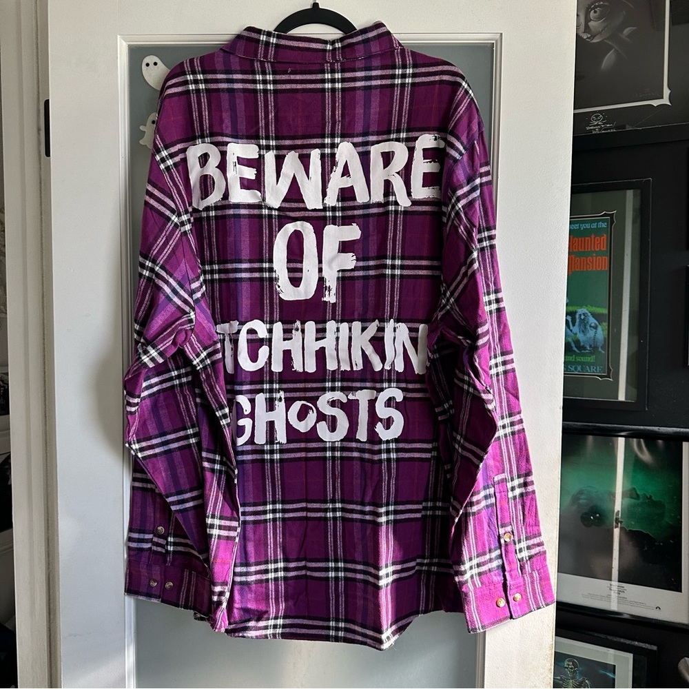 Cakeworthy Disney Haunted Mansion Flannel Shirt